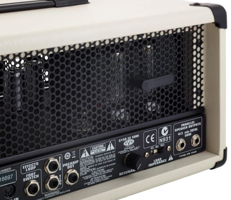 Evh 5150iii 50w Head 6l6 Ivory - E-Gitarre Topteil - Variation 4