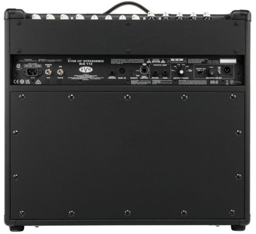 Evh 5150iii Hypersonic 6l6 1x12 Combo 50w Black - Combo für E-Gitarre - Variation 1