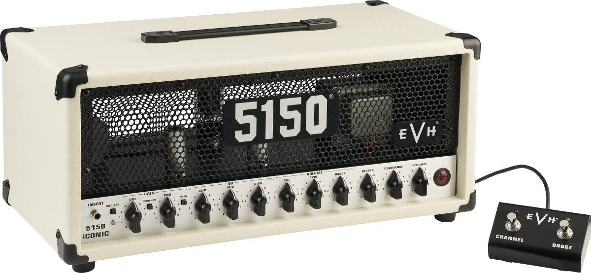 Evh 5150 Iconic 6l615w Head Ivory - E-Gitarre Topteil - Main picture