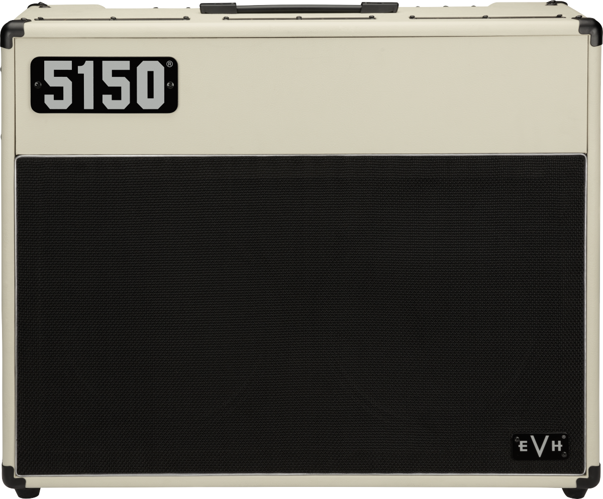 Evh 5150 Iconic Series Combo Ivory 60w 2x12 - Combo für E-Gitarre - Main picture