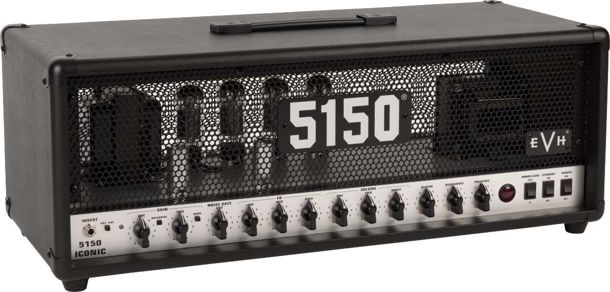 Evh 5150 Iconic Series Head 80w Black - E-Gitarre Topteil - Main picture
