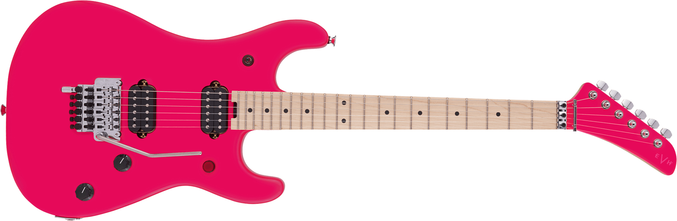 Evh 5150 Standard Mex 2h Fr Mn - Neon Pink - E-Gitarre in Str-Form - Main picture