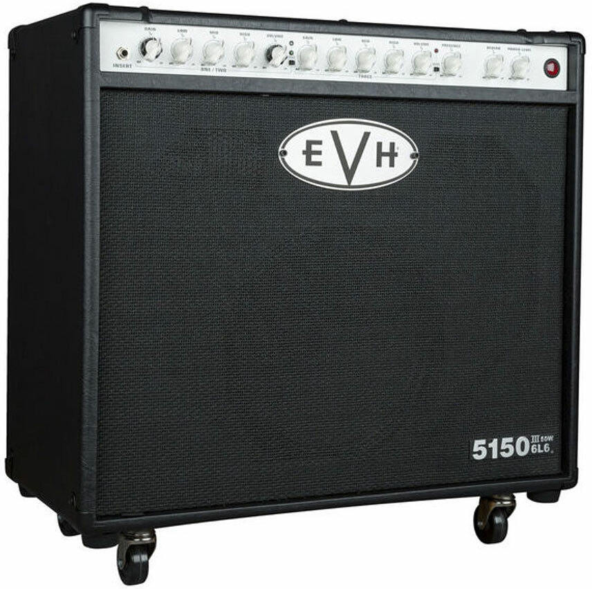 Evh 5150iii 1x12 50w 6l6 Combo Black - Combo für E-Gitarre - Main picture