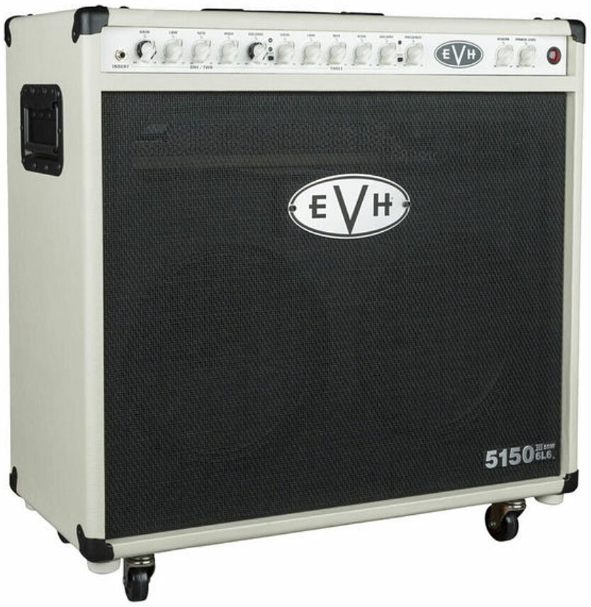 Evh 5150iii 2x12 50w 6l6 Combo Ivory - Combo für E-Gitarre - Main picture