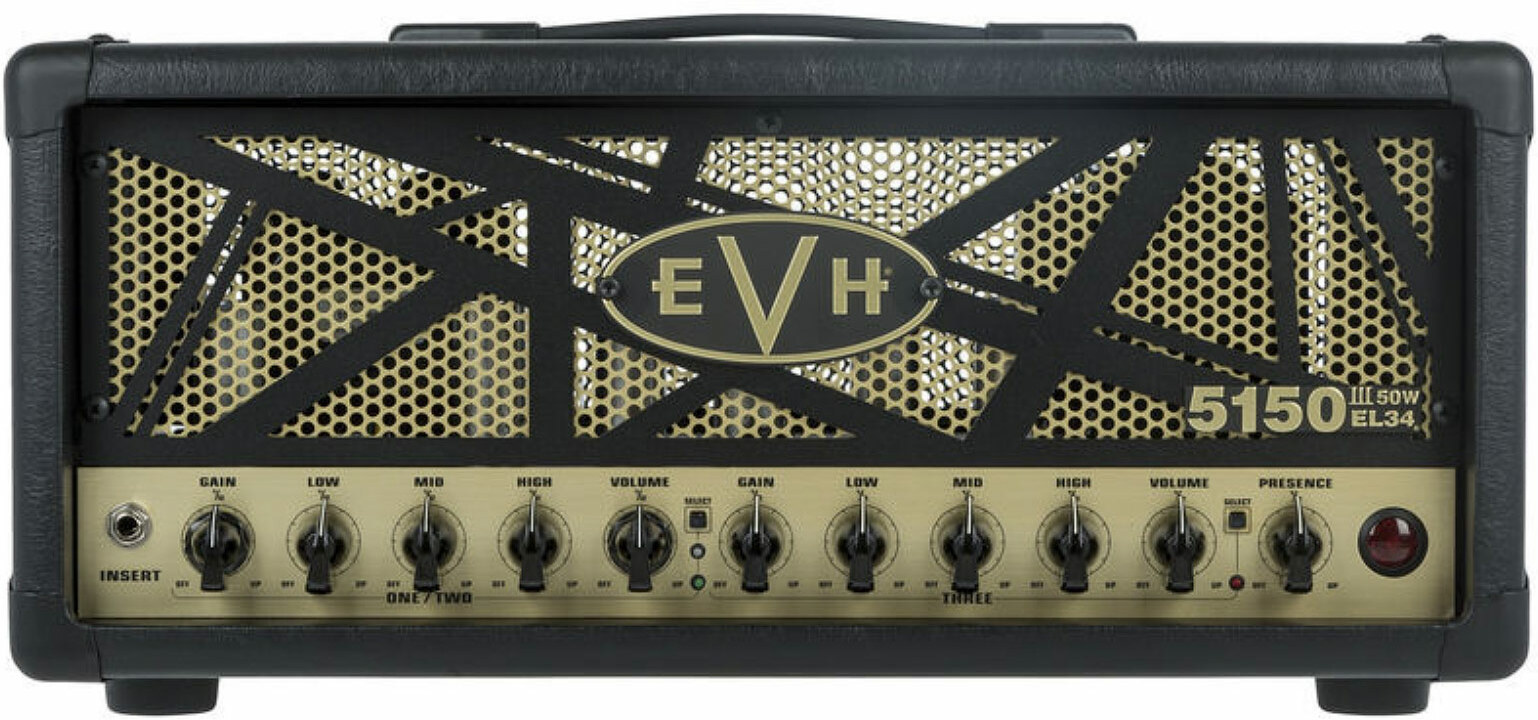 Evh 5150iii 50w El34 Head Bk - E-Gitarre Topteil - Main picture