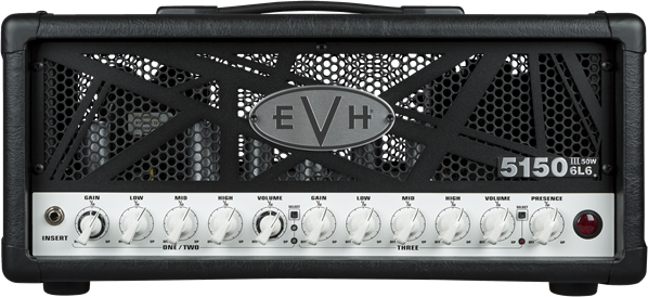 Evh 5150iii 50w Head 6l6 Black - E-Gitarre Topteil - Main picture
