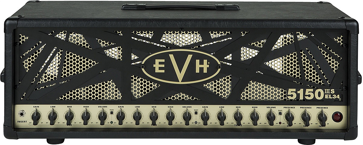Evh 5150iiis 100w El34 Head Black & Gold - E-Gitarre Topteil - Main picture