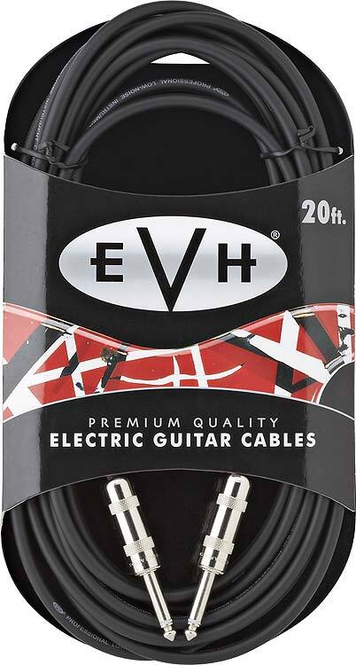 Evh Guitar Cable Premium Jack Droit Droit 20ft . 6m - Kabel - Main picture