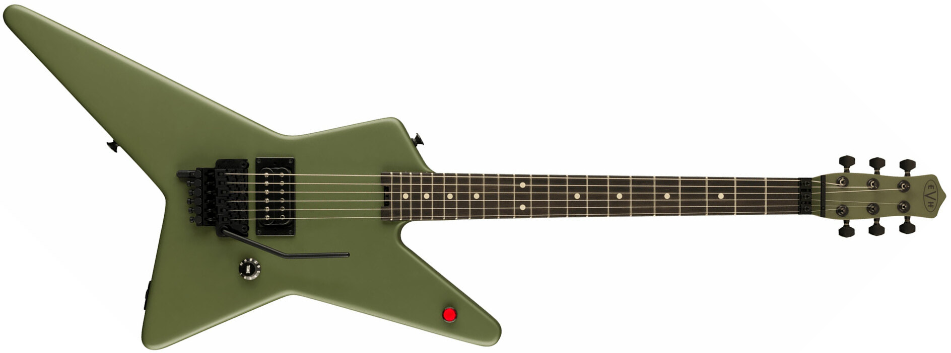 Evh Star Limited Edition 1h Fr Eb - Matte Army Drab - E-Gitarre aus Metall - Main picture
