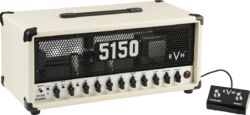 E-gitarre topteil Evh 5150 Iconic 15W 6L6 Head - Ivory