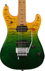 E-gitarre in str-form Evh 5150 Series Deluxe QM - Limeade Zest