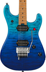 E-gitarre in str-form Evh 5150 Series Deluxe QM - Pacific Drift