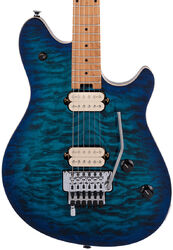 E-gitarre aus metall Evh                            Wolfgang Special QM - Chlorine burst