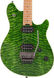 E-gitarre aus metall Evh                            Wolfgang WG Standard QM - Transparent green
