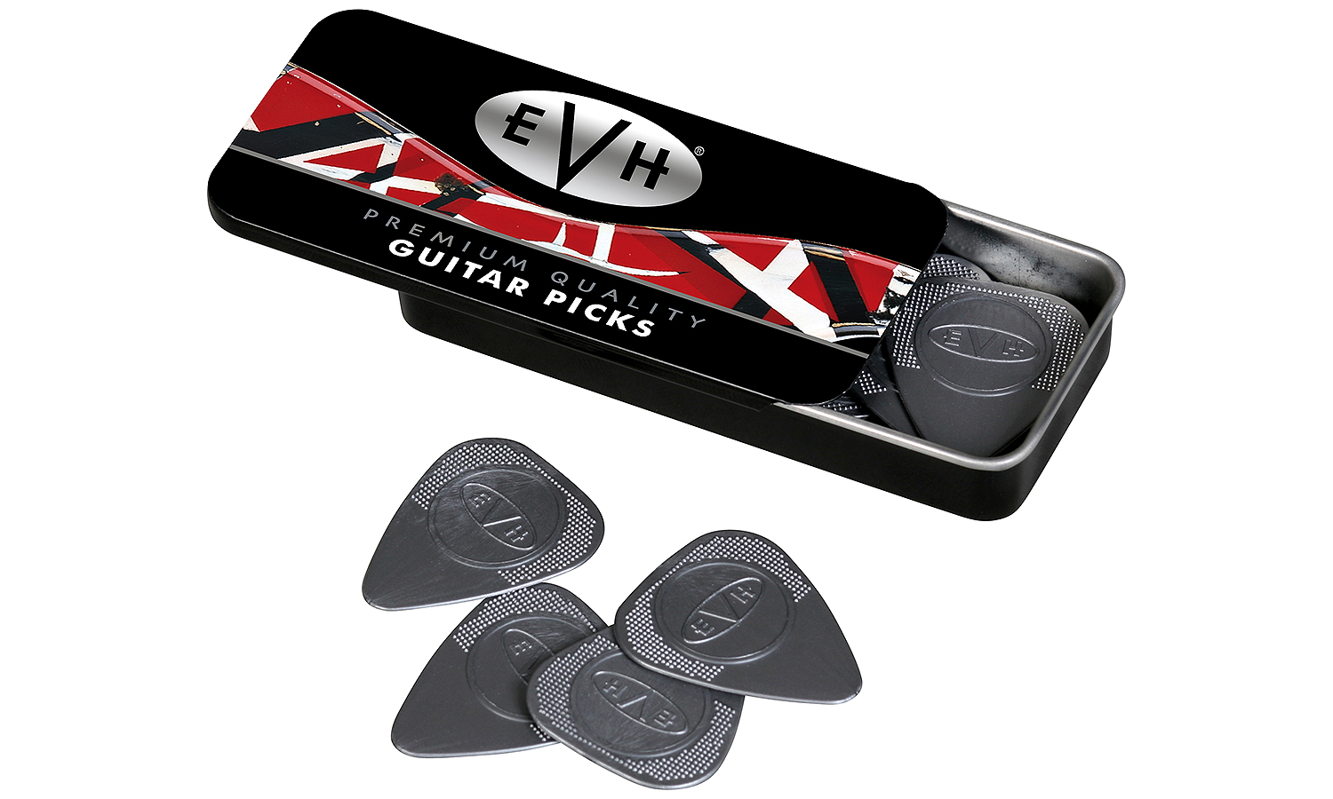 Evh Lot De 12 Mediators Premium Pick Tin .60mm - Plektren - Variation 1