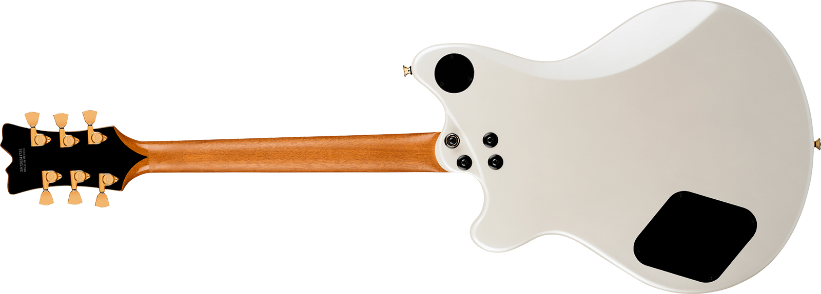 Evh Sa126 Special 2h Ht Eb - Platinum Pearl Metallic - Semi-Hollow E-Gitarre - Variation 1