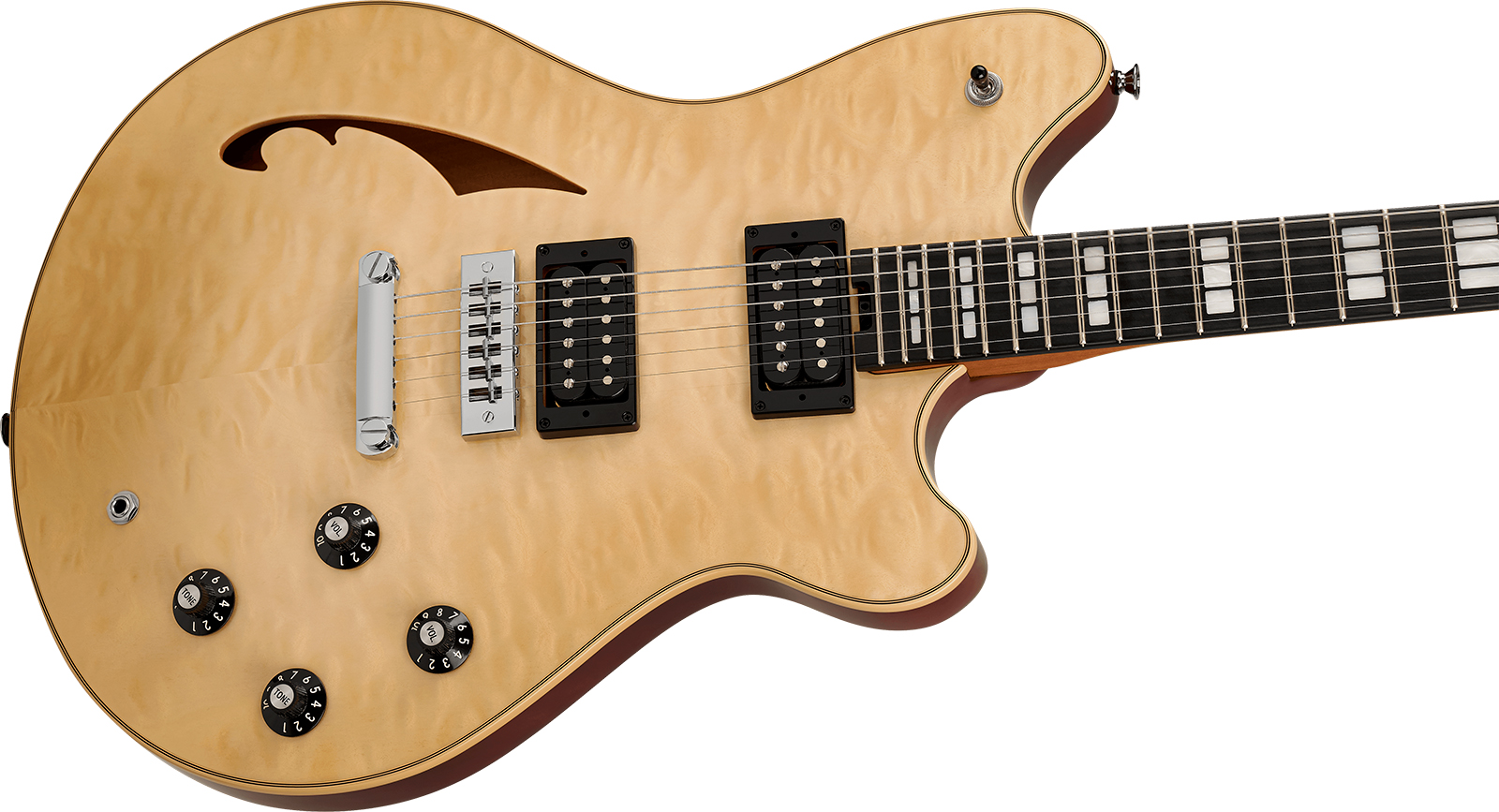 Evh Sa126 Special Qm 2h Ht Eb - El Natural - Semi-Hollow E-Gitarre - Variation 2