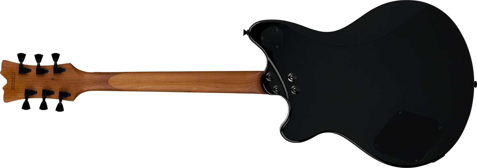 Evh Sa126 Standard 2h Ht Rw - Piano Black - Semi-Hollow E-Gitarre - Variation 1