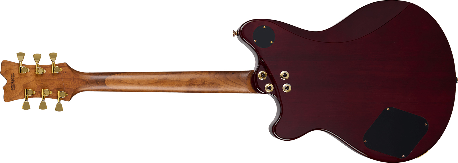 Evh Sa126 Standard 2h Ht Rw - Wine Red - Semi-Hollow E-Gitarre - Variation 1