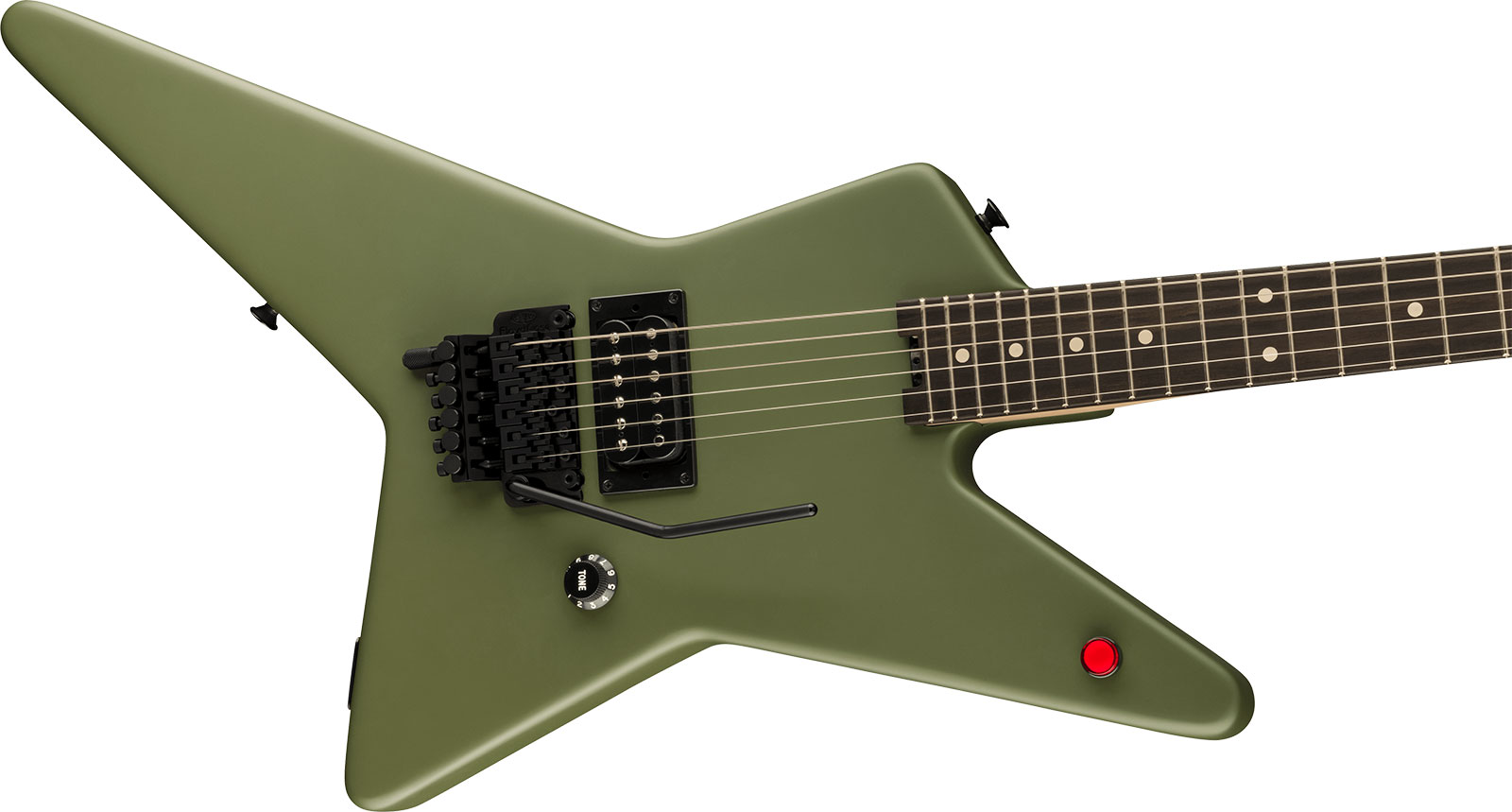 Evh Star Limited Edition 1h Fr Eb - Matte Army Drab - E-Gitarre aus Metall - Variation 2