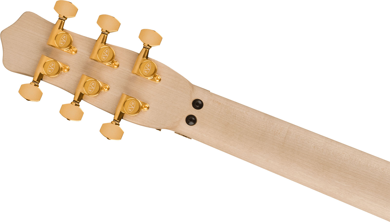 Evh Star Limited Edition 1h Fr Eb - Stealth Black With Gold Hardware - E-Gitarre aus Metall - Variation 3