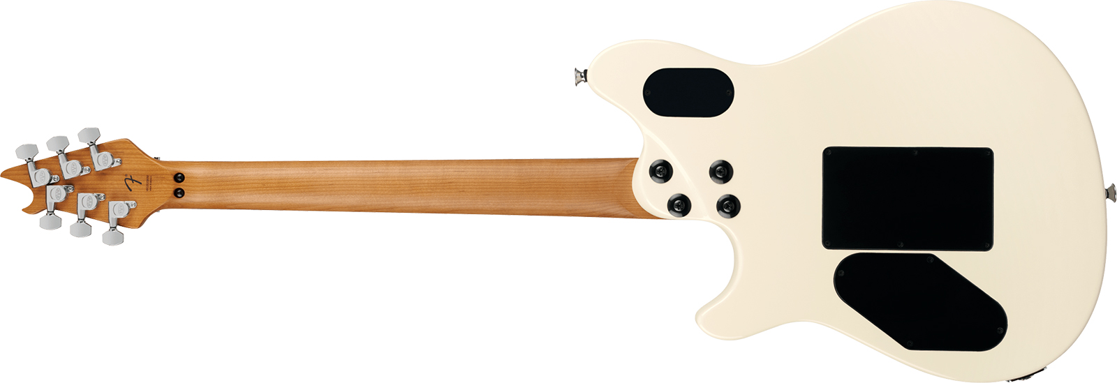 Evh Wolfgang Special Baked Maple Mex 2h Fr Eb - Ivory - E-Gitarre aus Metall - Variation 1