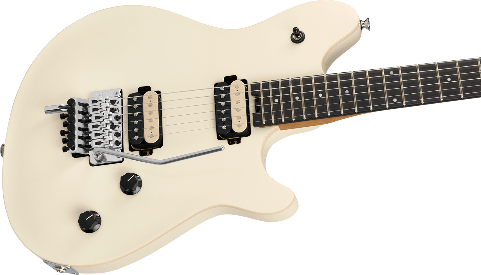 Evh Wolfgang Special Baked Maple Mex 2h Fr Eb - Ivory - E-Gitarre aus Metall - Variation 2