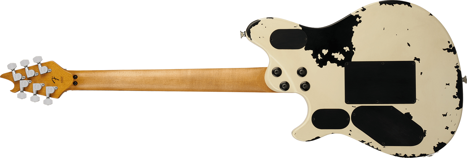 Evh Wolfgang Special Ltd Mex 2h Fr Eb - Distressed Ivory - Signature-E-Gitarre - Variation 1
