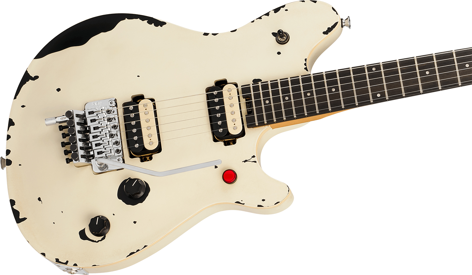 Evh Wolfgang Special Ltd Mex 2h Fr Eb - Distressed Ivory - Signature-E-Gitarre - Variation 2