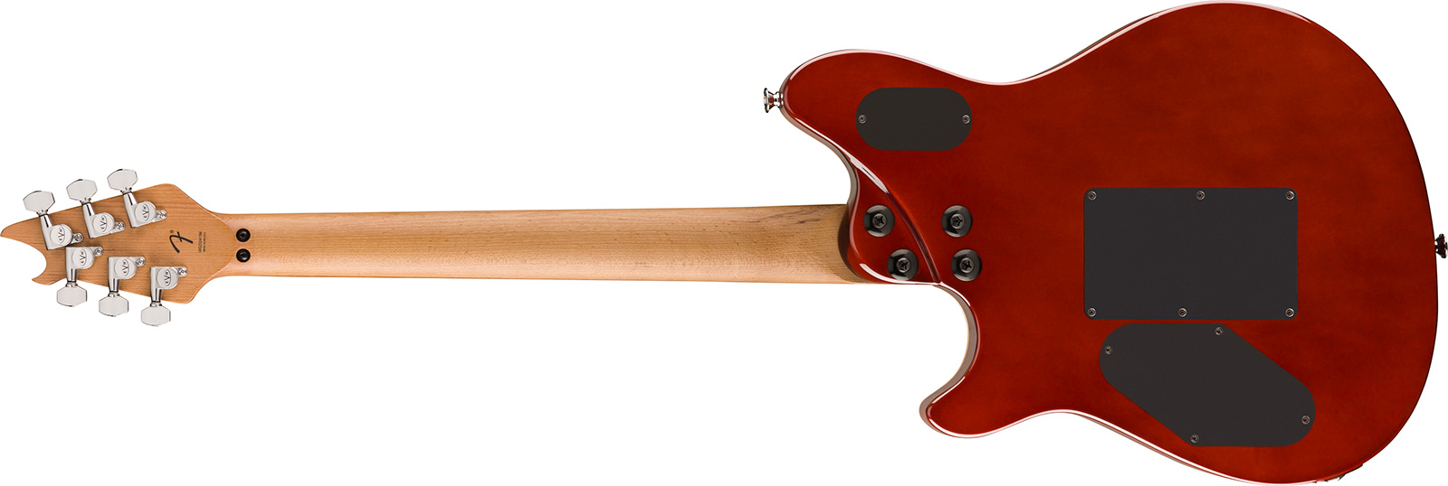 Evh Wolfgang Special Qm 2h Fr Mn - Tiger Eye Glow - Double Cut E-Gitarre - Variation 1