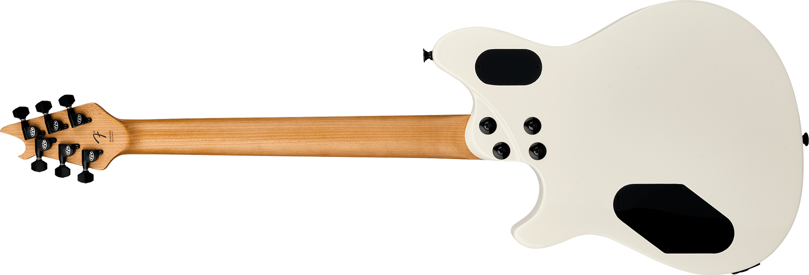 Evh Wolfgang Special Tom Mex 2h Ht Mn - Husk White - E-Gitarre aus Metall - Variation 1