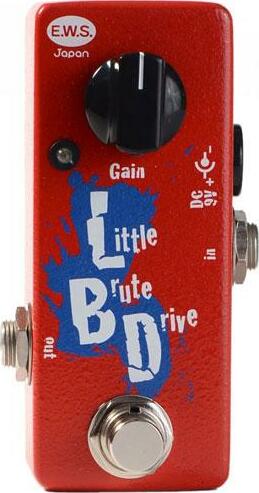 Ews Lbd Little Brute Drive Distortion Pour Guitare - Overdrive/Distortion/Fuzz Effektpedal - Main picture
