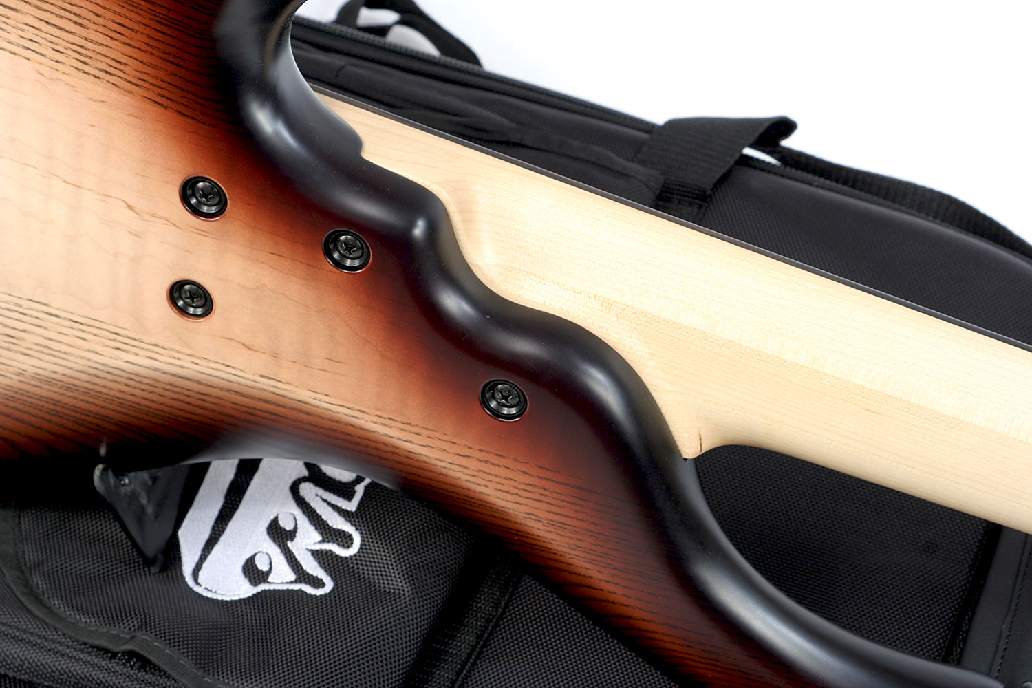 F Bass Bnf5 Fretless 5 String Ebony Fretboard - Brown Burst Satin - Solidbody E-bass - Variation 4