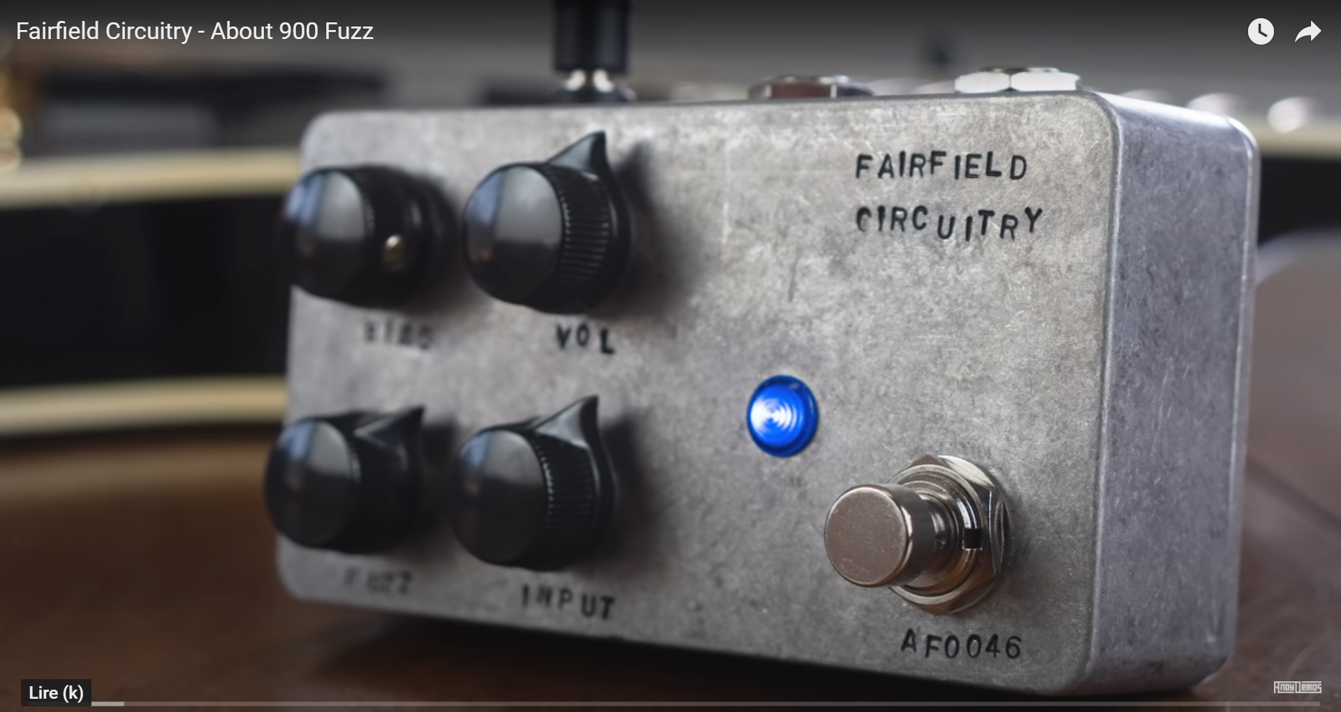 Fairfield Circuitry 900 Four Knob Fuzz - Overdrive/Distortion/Fuzz Effektpedal - Variation 1