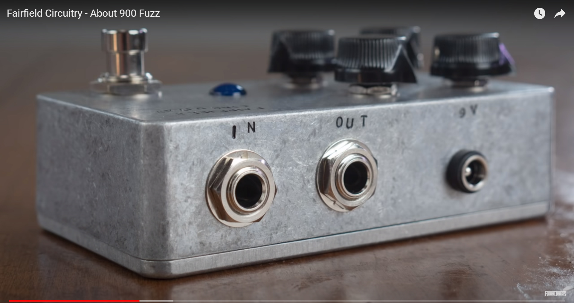 Fairfield Circuitry 900 Four Knob Fuzz - Overdrive/Distortion/Fuzz Effektpedal - Variation 2