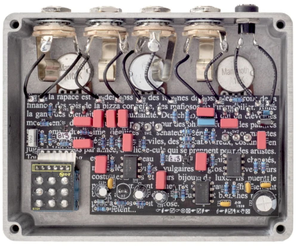 Fairfield Circuitry Hors D'oeuvre Active Feedback Loop - Equalizer & Enhancer Effektpedal - Variation 1