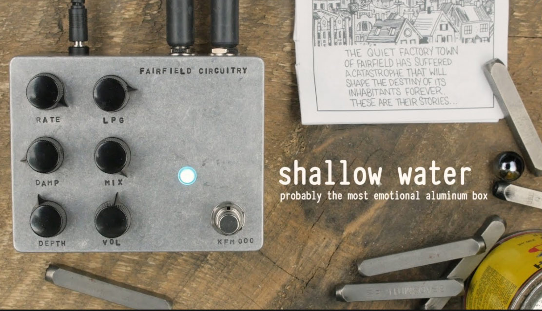 Fairfield Circuitry Shallow Water - Modulation/Chorus/Flanger/Phaser & Tremolo Effektpedal - Variation 1