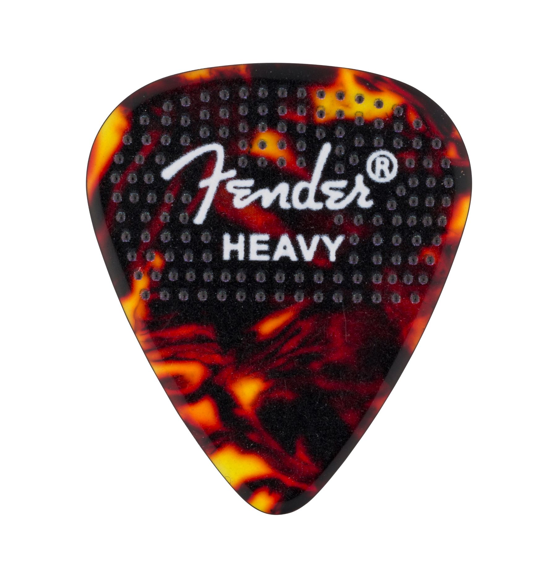 Fender Médiators 351 CelluloÏde À Points (12pk) Hvy - Plektren - Variation 8