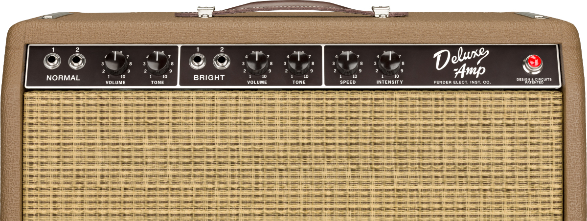Fender 62 Deluxe Amp American Vintage Combo 20w 6v6 1x12 Brown - Combo für E-Gitarre - Variation 2