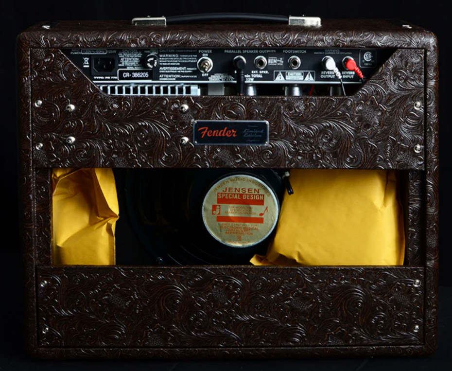 Fender 65 Deluxe Reverb Ltd 22w 1x12 Celestion Creamback Western - Combo für E-Gitarre - Variation 2