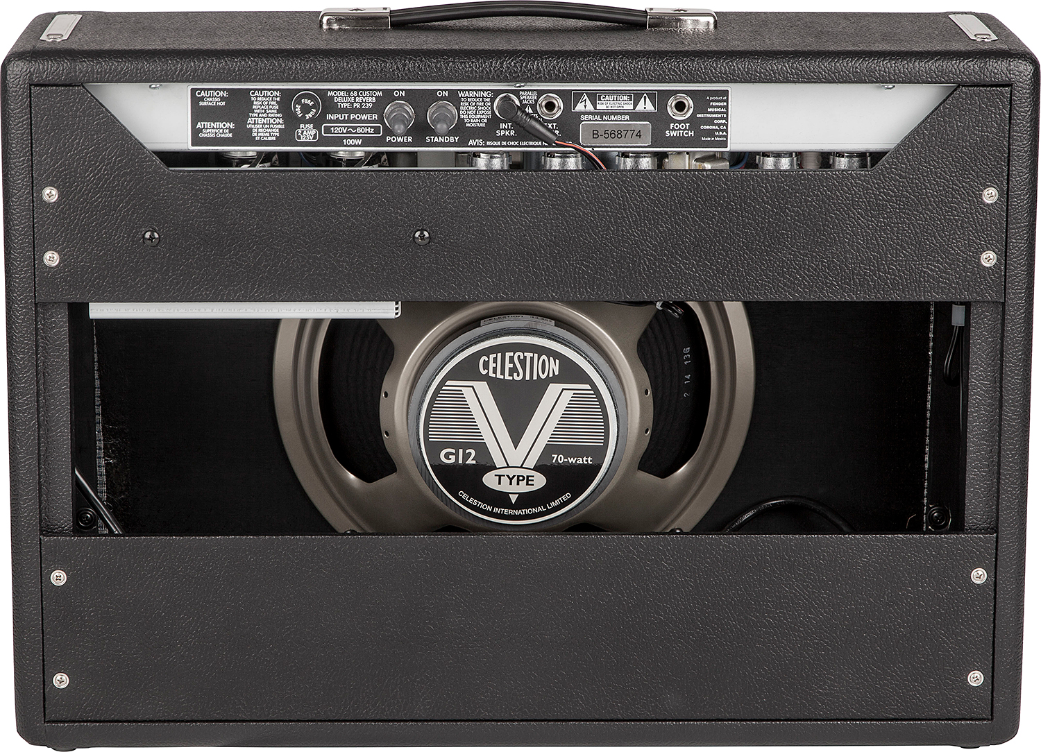 Fender ’68 Custom Deluxe Reverb - Combo für E-Gitarre - Variation 1