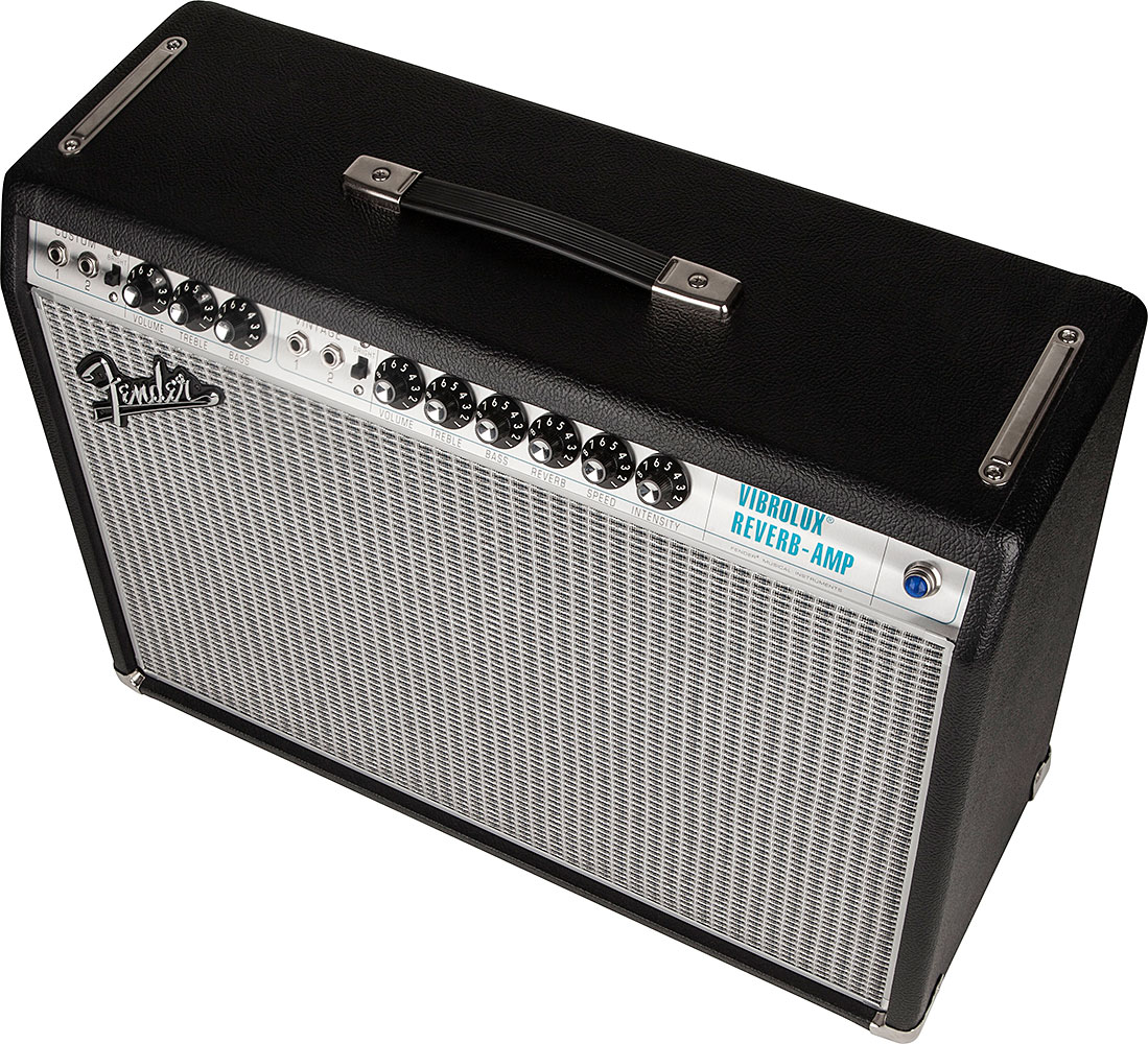 Fender 68 Custom Vibrolux Reverb 35w 2x10 Black - Combo für E-Gitarre - Variation 1