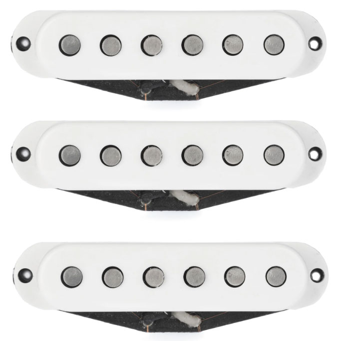 Fender 70th Anniversary 1954 Strat Pickup Set Simple-bobinage X3 - Gitarre Tonabnehmer - Variation 1