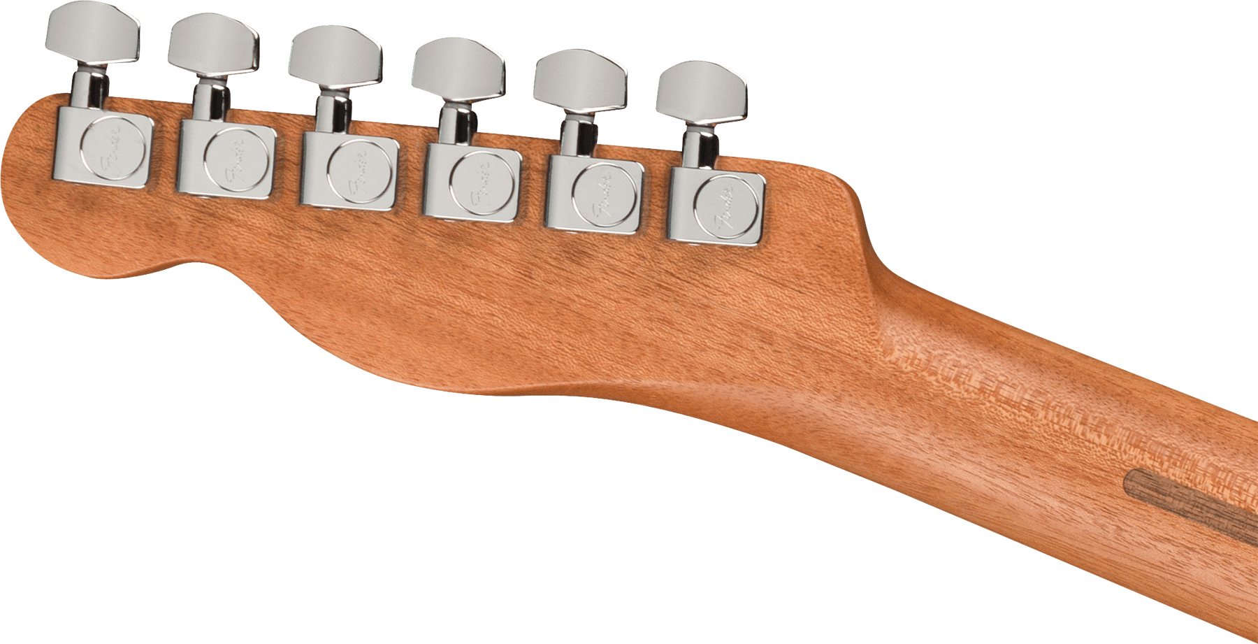 Fender Acoustasonic Tele Player Mex Epicea Acajou Rw - Brushed Black - Elektroakustische Gitarre - Variation 3