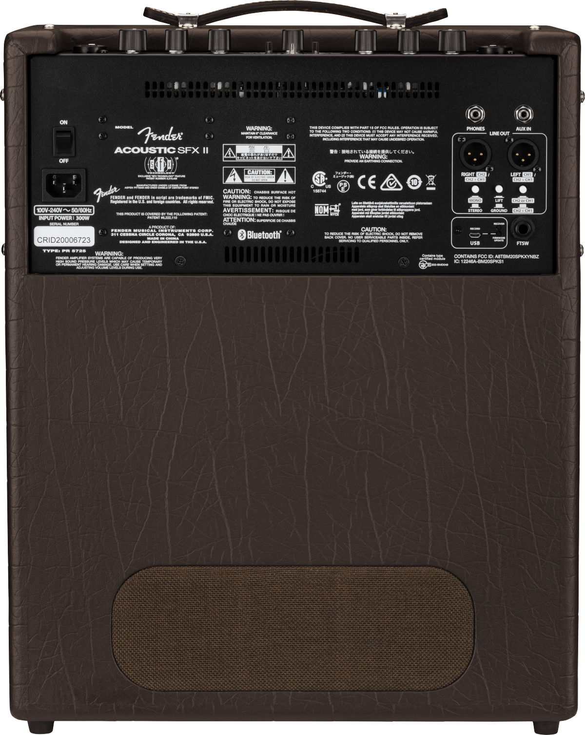 Fender Acoustic Jr Sfx Ii 2x100w 1x8 + 1x6.5 - Combo für Akustikgitarre - Variation 1