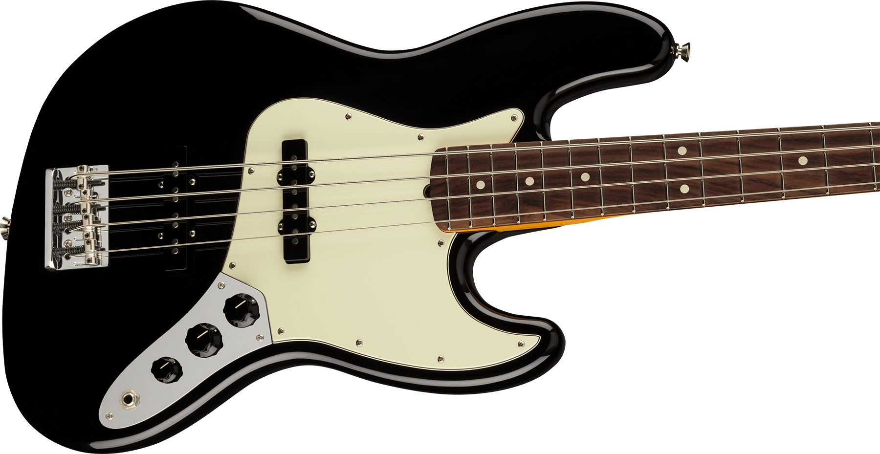 Fender Jazz Bass American Professional Ii Usa Rw - Black - Solidbody E-bass - Variation 2