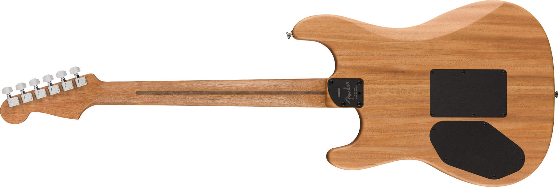 Fender American Acoustasonic Strat Usa Eb - Natural - Elektroakustische Gitarre - Variation 1