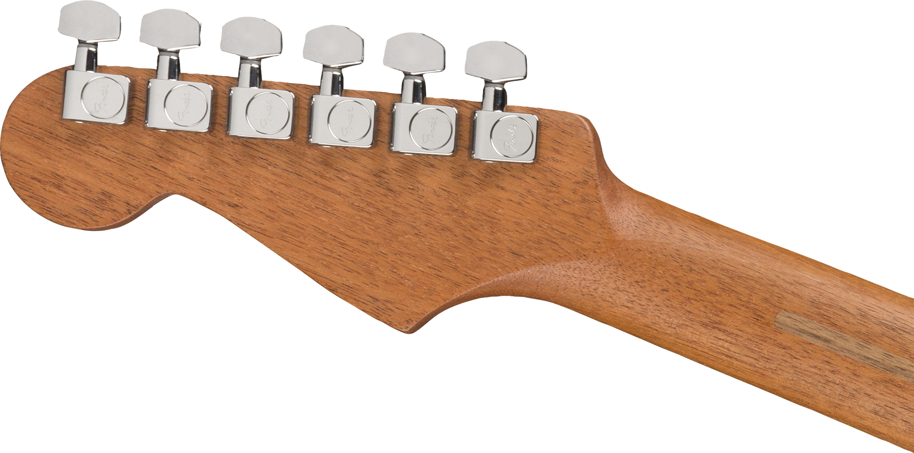Fender American Acoustasonic Strat Usa Eb - Transparent Sonic Blue - Elektroakustische Gitarre - Variation 3