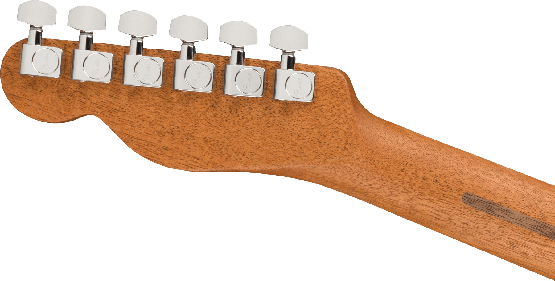Fender Tele American Acoustasonic Usa Eb - Crimson Red - Elektroakustische Gitarre - Variation 2