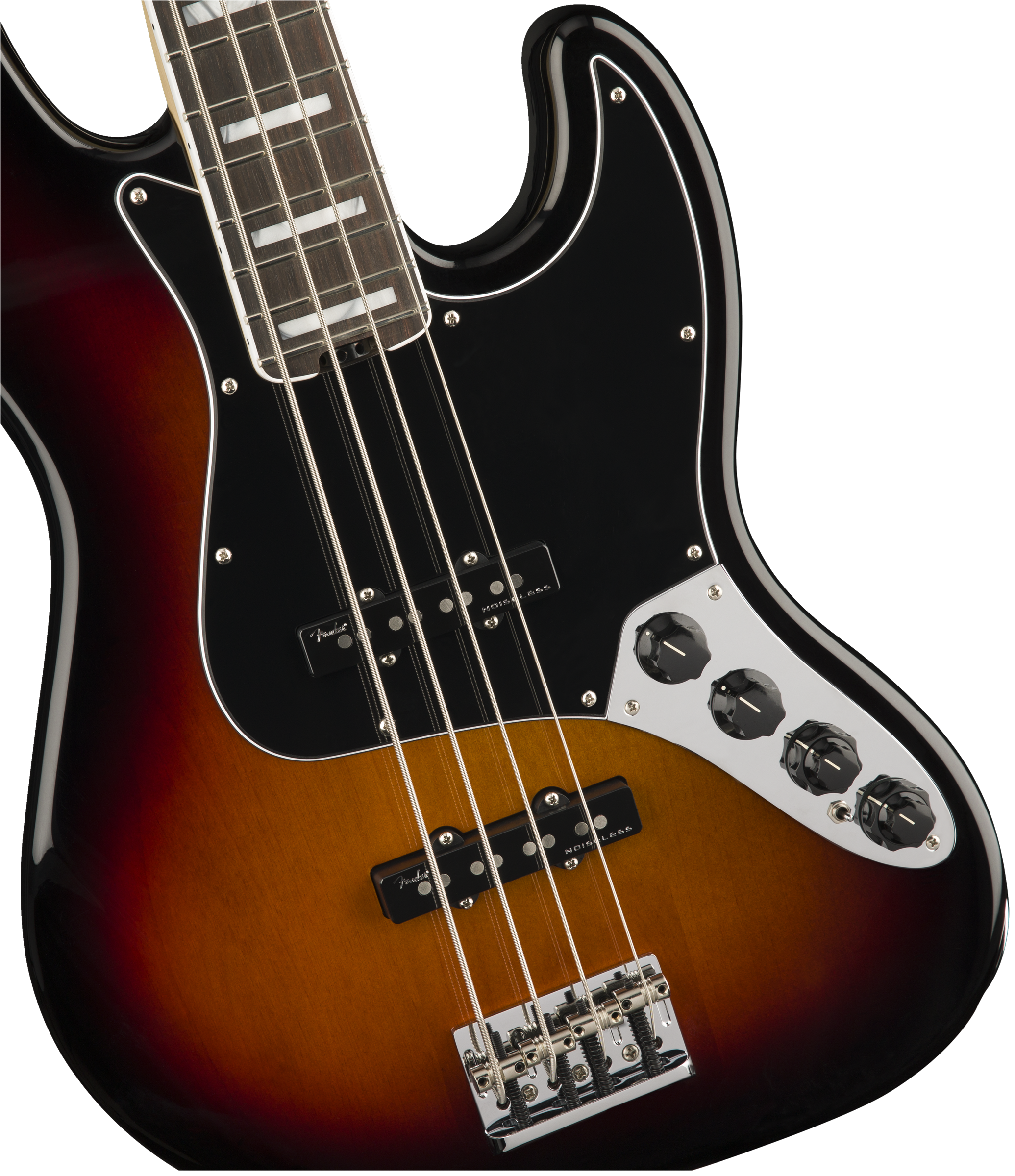 Fender Jazz Bass American Elite 2018 Usa Eb - 3 Color Sunburst - Solidbody E-bass - Variation 2